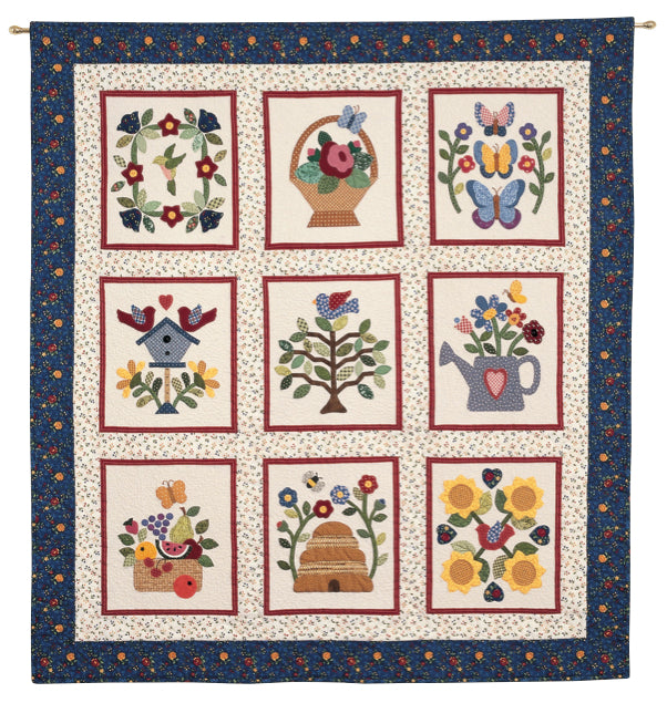 Seasons of Love Finished Quilt: “A Sampling of Summer"