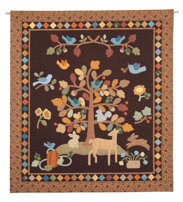 Seasons of Love Finished Quilt: “Autumn Gatherings"