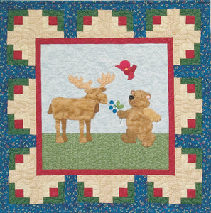 Critter Caboodle Finished Quilt: "Best Friends"