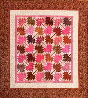 Prairie Song Finished Quilt: “Maple Sugar"