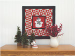 Critter Christmas Finished Quilt: "Mini Snowbear Quilt"