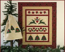 Holiday Scrapbook Finished Quilt: “Reindeer Sampler"