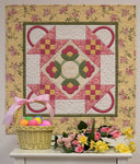 Holiday Scrapbook Finished Quilt: “Bloomin' Baskets Table Topper or Wall Hanging"