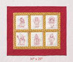 Dolly Days Finished Quilt: "Dress Up Day" Stitchery