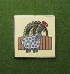 Pin: Wooly Sheep